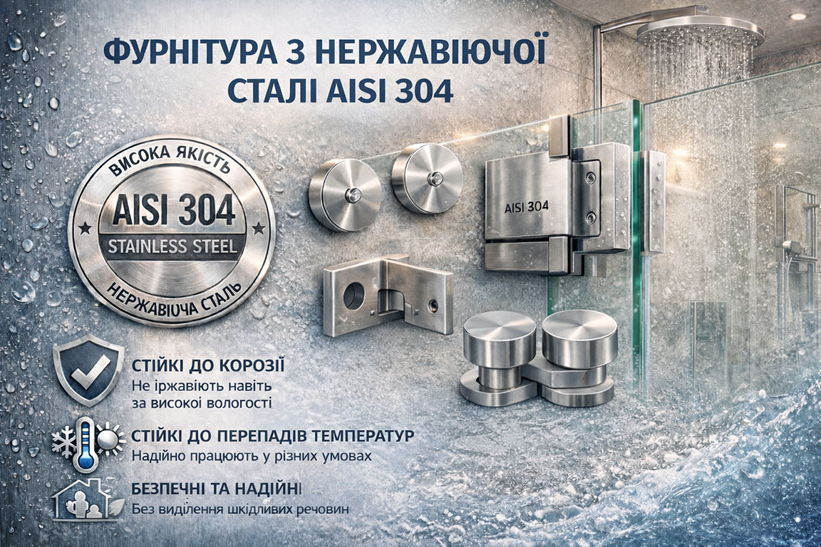 Чорна або полірована фурнітура на вибір