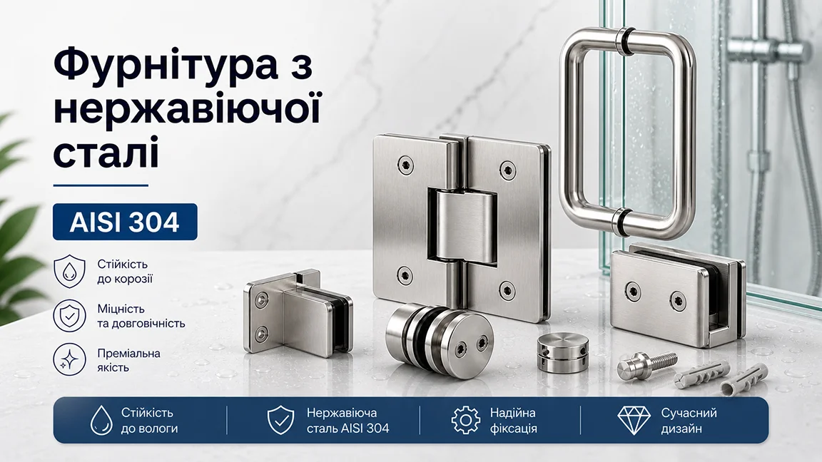 Чорна або полірована фурнітура на вибір