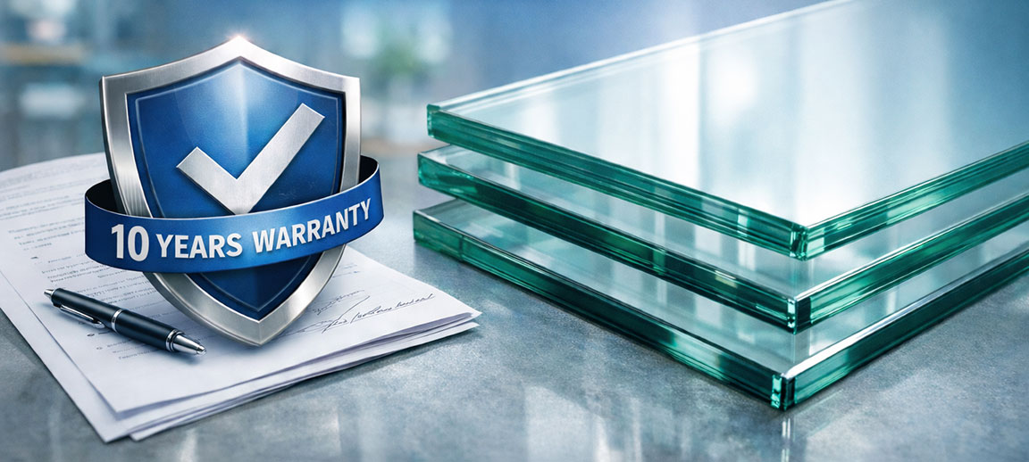 Гарантія на скло 10 років