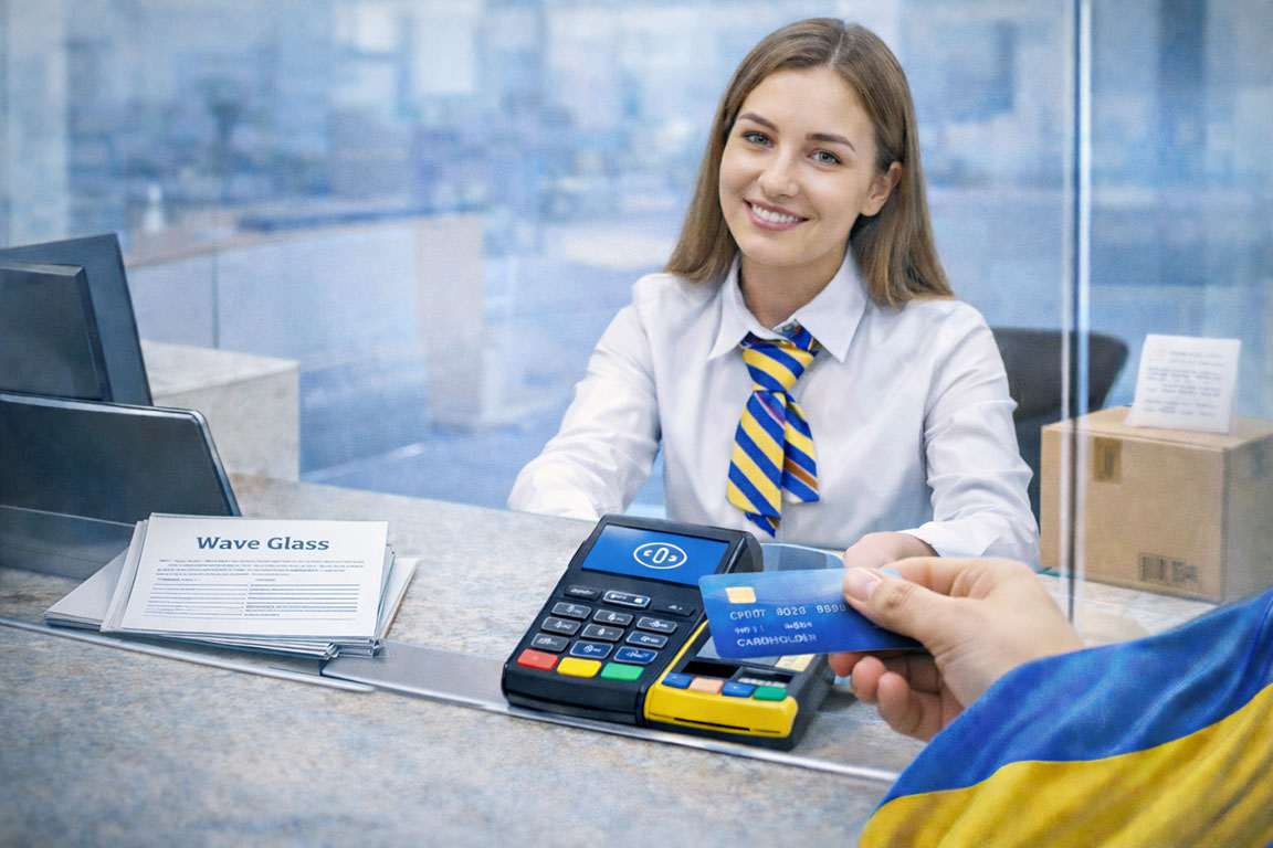 Способи оплати Wave Glass